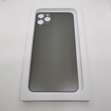 Iphone 11 Pro Max Prémium Szürke akkufedél+ragasztó -nagy lyukú-