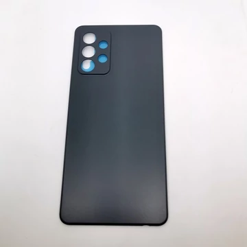 Samsung SM A525 / A526 A52 Fekete akkufedél / hátlap