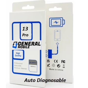 IPhone 13 mini Automatikusan diagnosztizálható akkumulátor, nincs hibaüzenet, eredetiként ismeri fel.