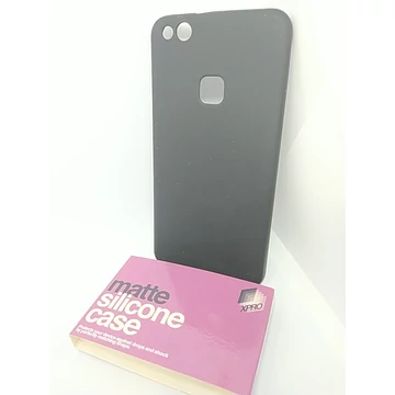 Huawei P9 lite 2017 matt fekete szilikon tok