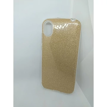 Huawei Y5 2019, Honor 8S (19), Honor 8S (20) arany szilikon ( műanyag belső) tok