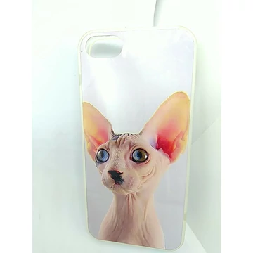 Iphone 5-5S-SE2016 Macskás szilikon tok