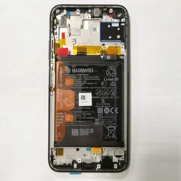 Huawei P40 lite gyári kijelző -Midnigh Black-