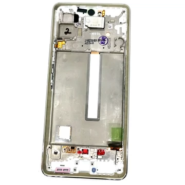 Samsung Galaxy A53 5G 2022 (SM-A536) gyári kijelző  -FEHÉR-