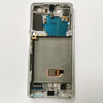 Samsung SM-G991 S21 5G Phantom WHITE gyári kijelző
