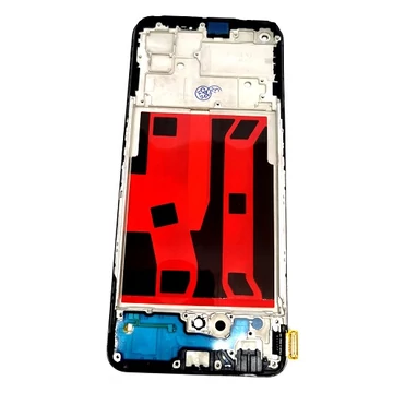 Oppo A94 5G/A95 5G/F19 Pro Plus 5G/Reno5 Z kijelző InCell fekete  