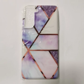Samsung S21 FE mozaik mintás szilikon tok