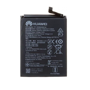 Huawei P10, Honor 9 gyári, eredeti akkumulátor, 3200 mAh (HB386280ECW)