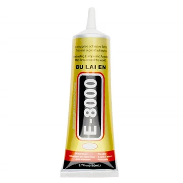 E8000 univerzális ragasztó kijelzőhöz 50ml Fekete