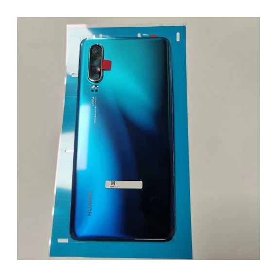 Huawei P30 gyári akkufedél Aurora kék