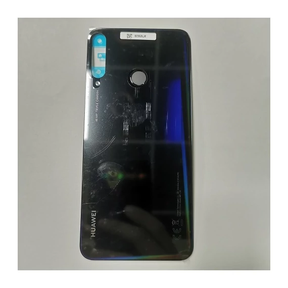 Huawei P40 lite E 2020 gyári akkufedél Fekete