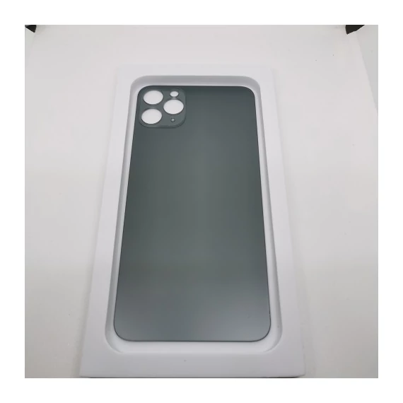 Iphone 11 Pro Max zöld Prémium akkufedél-ragasztó -nagy lyukú-