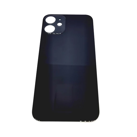Iphone 12 mini fekete akkufedél - nagy lyukú -