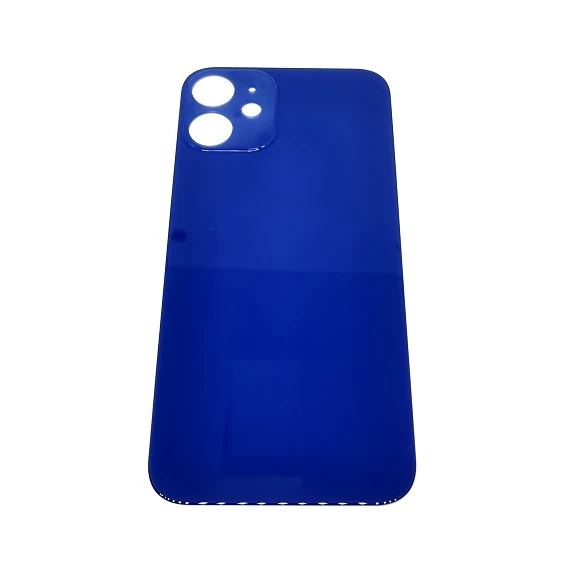 Iphone 12 kék akkufedél - nagy lyukú -
