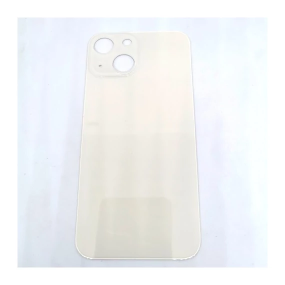 Iphone 13 mini akkufedél hátlap  - Fehér nagy lyukú - A+