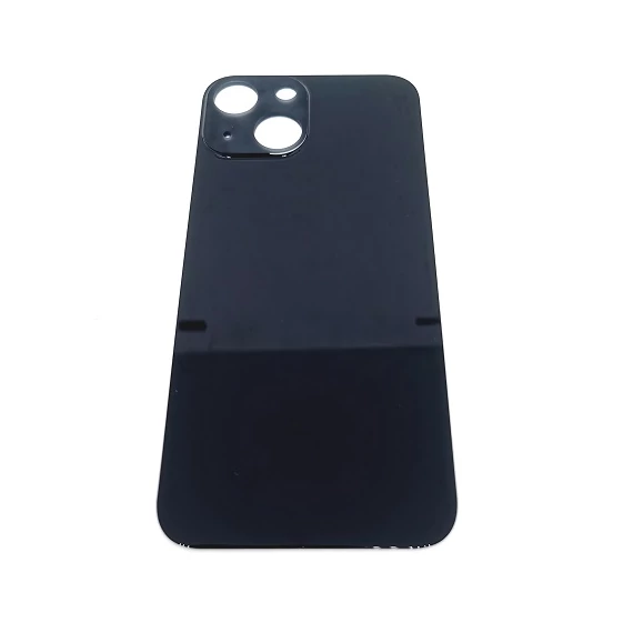 Iphone 13 mini akkufedél hátlap - Fekete nagy lyukú - A+