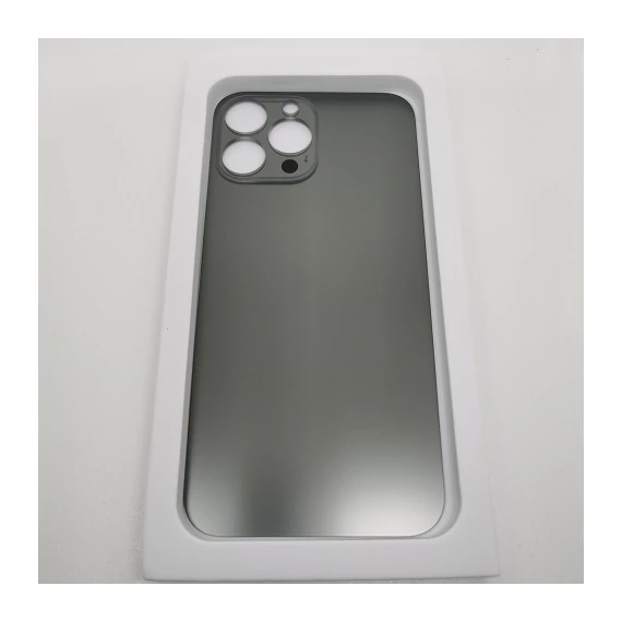 Iphone 13 Pro Max Prémium Grafit akkufedél+ragasztó -nagy lyukú-