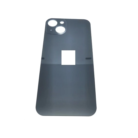 Iphone 13 fekete akkufedél hátlap with logo -Big Hole-