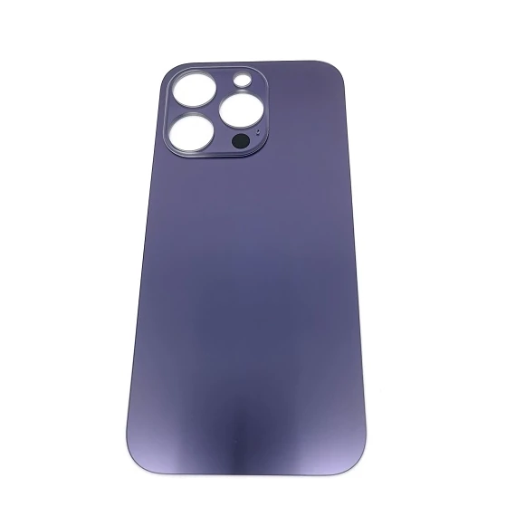 Iphone 14 Pro akkufedél hátlap  - Purple nagy lyukú - A+