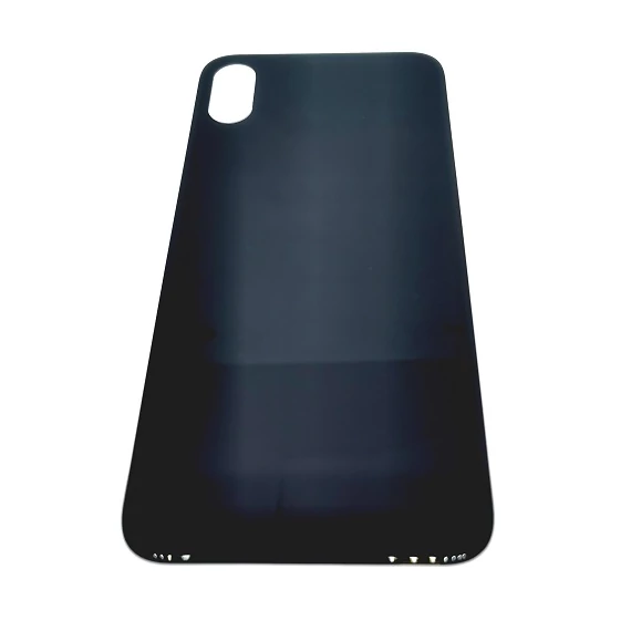 Iphone X akkufedél nagy lyukú - Fekete -