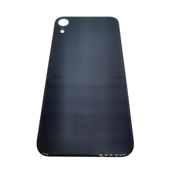 Iphone XR akkufedél nagy lyukú - Fekete -