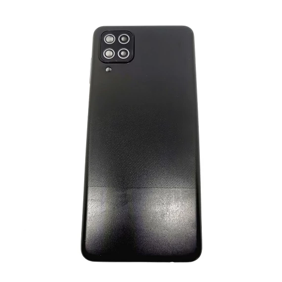 Samsung SM-A125 / SM-A127 / A12 akkufedél - Fekete -
