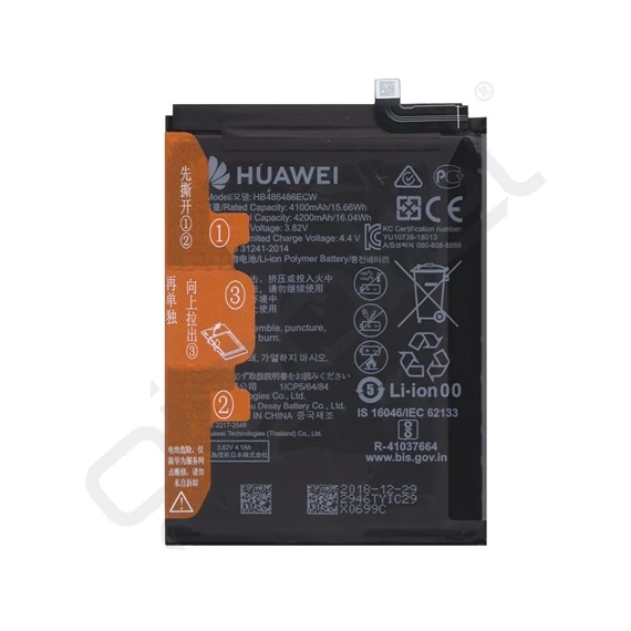 Huawei Mate 10 lite, P30 lite, P smart Plus HB356687ECW gyári akkumulátor