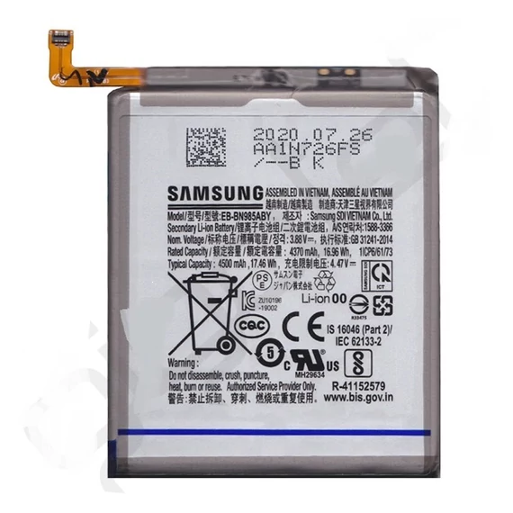 SAMSUNG gyári Akku 4500 mAh LI-ION Note 20 ultra 