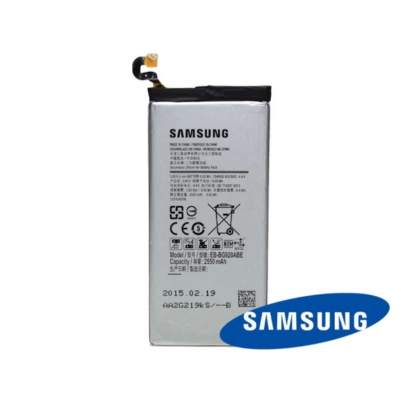 Samsung EB-BG920ABE S6 gyári akkumulátor