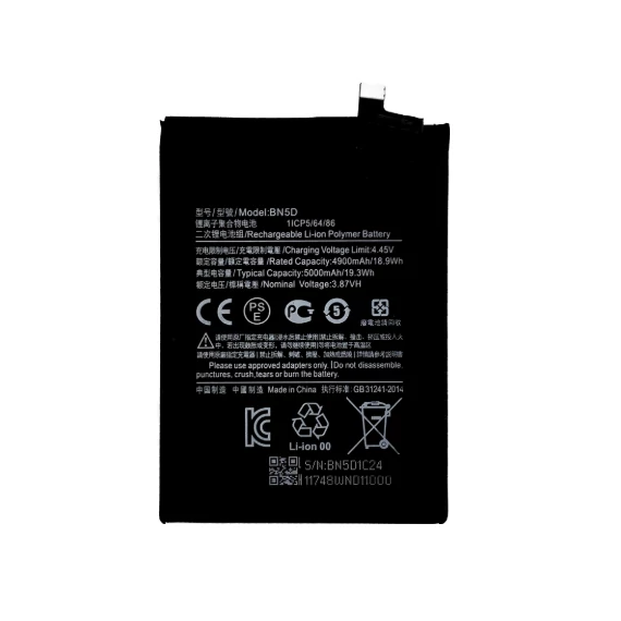 Xiaomi Note 11s akkumulátor 5000mAh