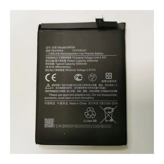 Xiaomi Redmi Note 10 4G/ Note 10s / Poco M5s - BN59 5000mAh akkumulátor OEM