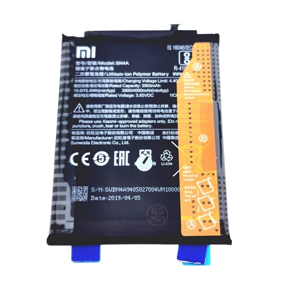 Xiaomi Redmi Note 7/Note 7 Pro akkumulátor (BN4A) 4.000mAh - GYÁRI -