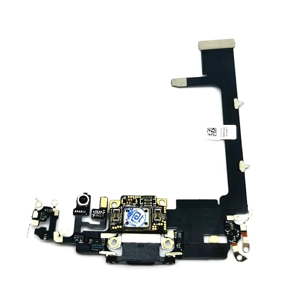 Iphone 11 Pro töltőcsatlakozó flex fekete - 1:1 ORG -