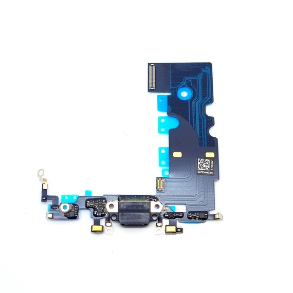 Iphone 8 SE 2020 OEM fekete töltőcsatlakozó / flex kábel