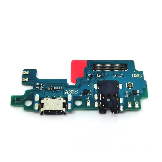 Samsung A21S SM-A217F töltőcsatlakozó panel - High Copy -