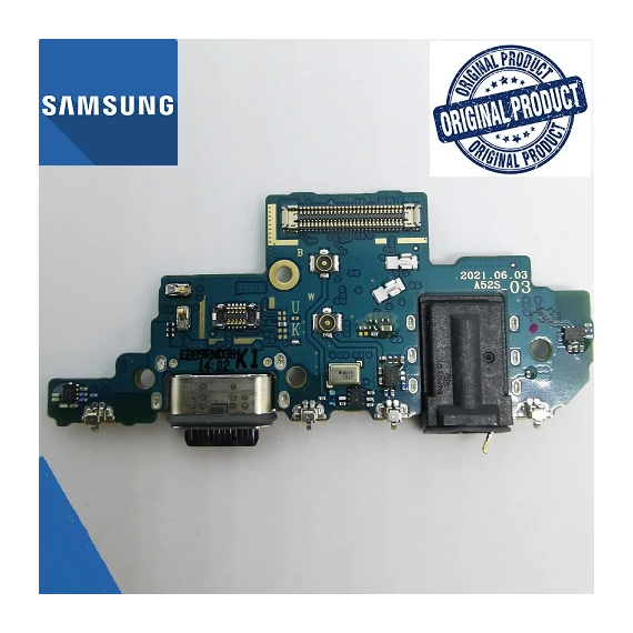 Samsung Galaxy A52S; SMA528B töltőcsatlakozó panel -Gyári-