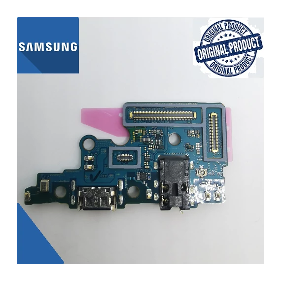 Samsung Galaxy A70; SM-A705F töltőcsatlakozó panel -Gyári-