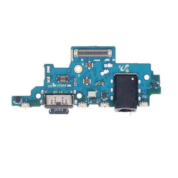 Samsung Galaxy A72 4G; SMA725F töltőcsatlakozó panel -Gyári-