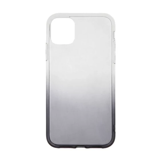 iPhone 13 (6.1") szilikon tok, hátlap tok, TPU tok, szürke, színátmenetes, Gradient