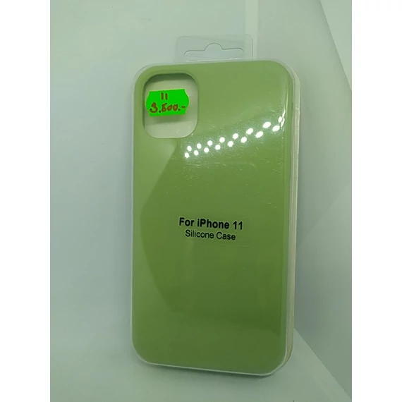 Iphone 11 zöld OEM szilikon tok