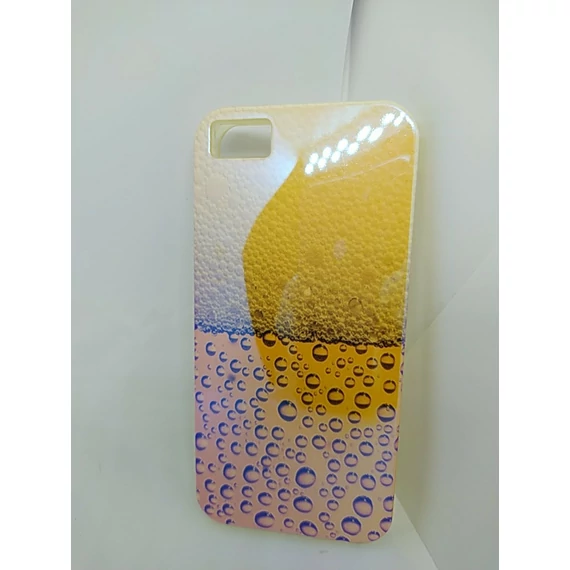Iphone 5-5S-SE2016 sör mintás szilikon tok