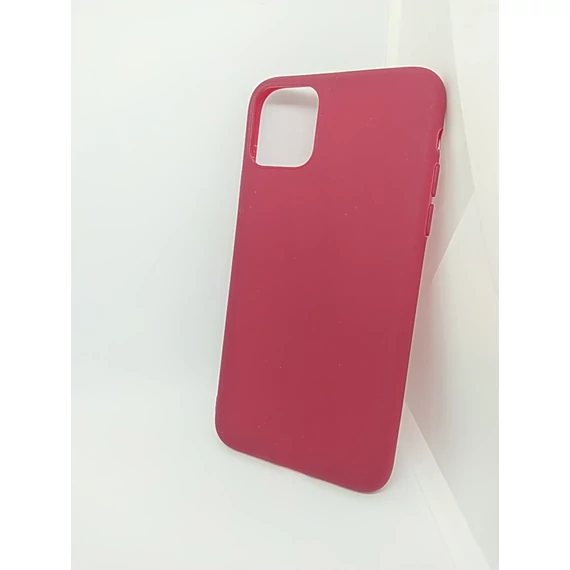 Iphone 11 Pro Max bordó szilikon tok