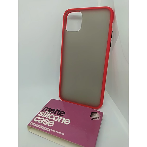 Matt tok színes gombokkal piros Apple iPhone 11 Pro Max készülékhez