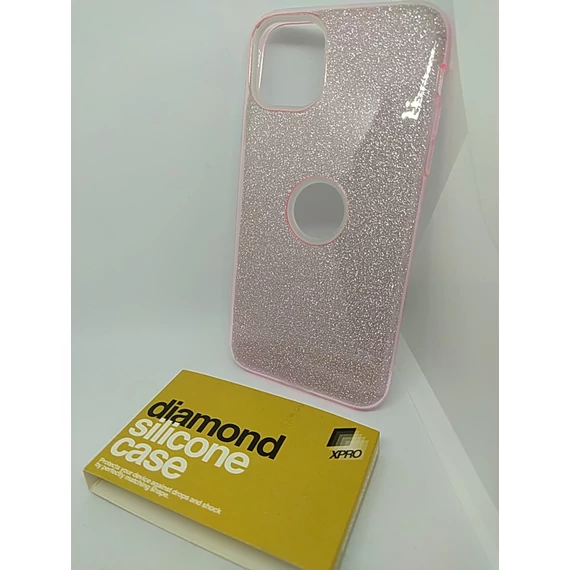 Iphone 11 Pro Max DMD arany csillámos szilikon tok