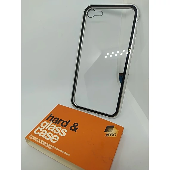 Iphone 7-8-SE2020-SE2022 aluminium mágneses keret -Ezüst-