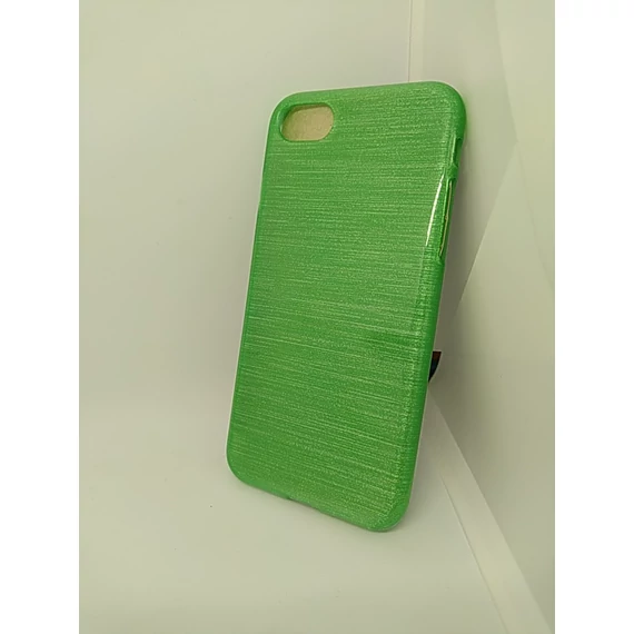 iphone 7-8 szilikon szálcsiszolt minta CYAN