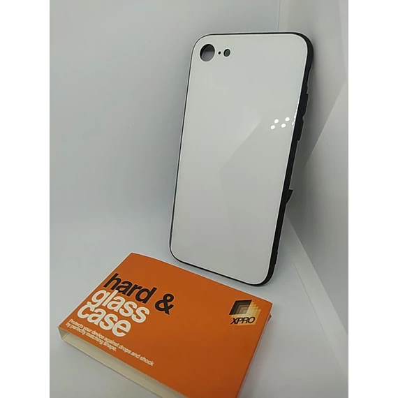 Apple Iphone 7-8 Tempered Glass tok fehér