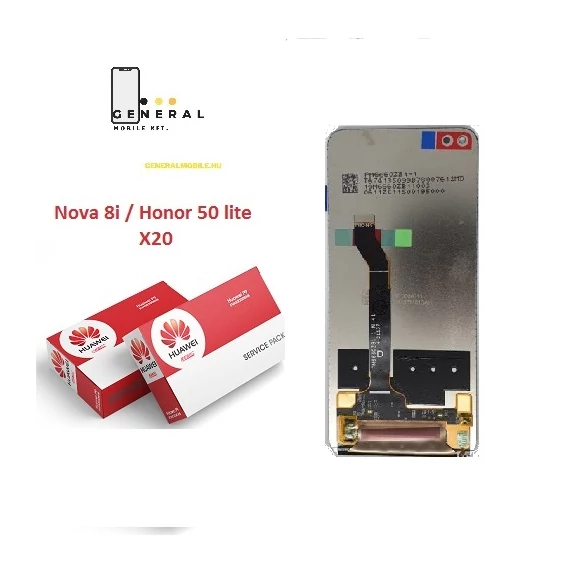 Huawei Nova 8i // HONOR 50 Lite / X20 (2021) Service Pack kijelző