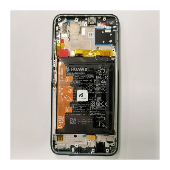 Huawei P40 lite gyári kijelző -Zöld-