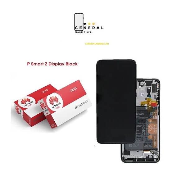 Huawei P Smart Z (2019) Fekete gyári kijelző